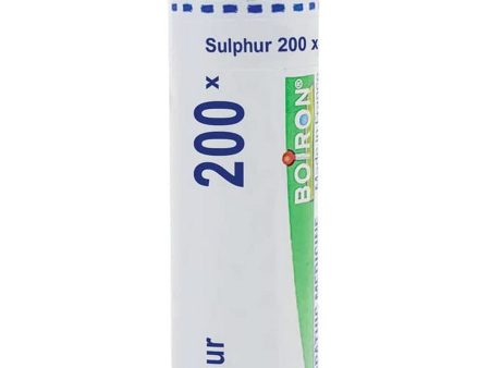 Boiron, Sulphur 200X, 80 Pellets Online now