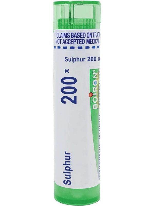 Boiron, Sulphur 200X, 80 Pellets Online now