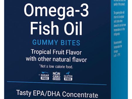 Life Extension, Omega-3 Fish Oil Gummy Bites, Tropical Fruit, 36 gummies Online Sale