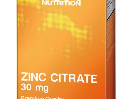 Bio Nutrition, Zinc Citrate 30 mg, 100 Tablets For Cheap