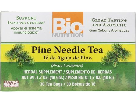 Bio Nutrition, Pine Needle Tea, 30 Tea Bags Cheap