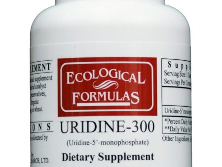 Ecological Formulas, Uridine-300, 60 Capsules Discount