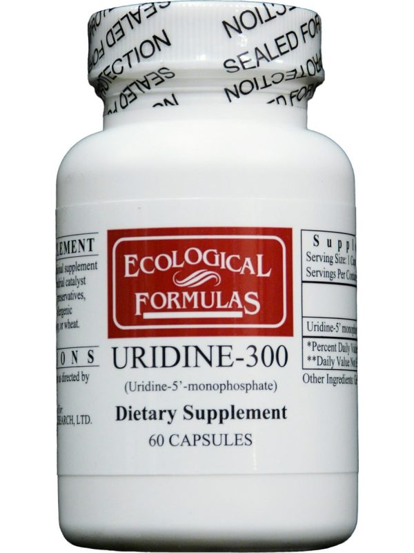 Ecological Formulas, Uridine-300, 60 Capsules Discount